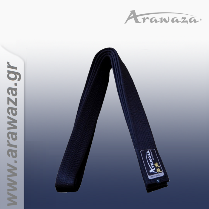 Arawaza Black Belts Pure Silk