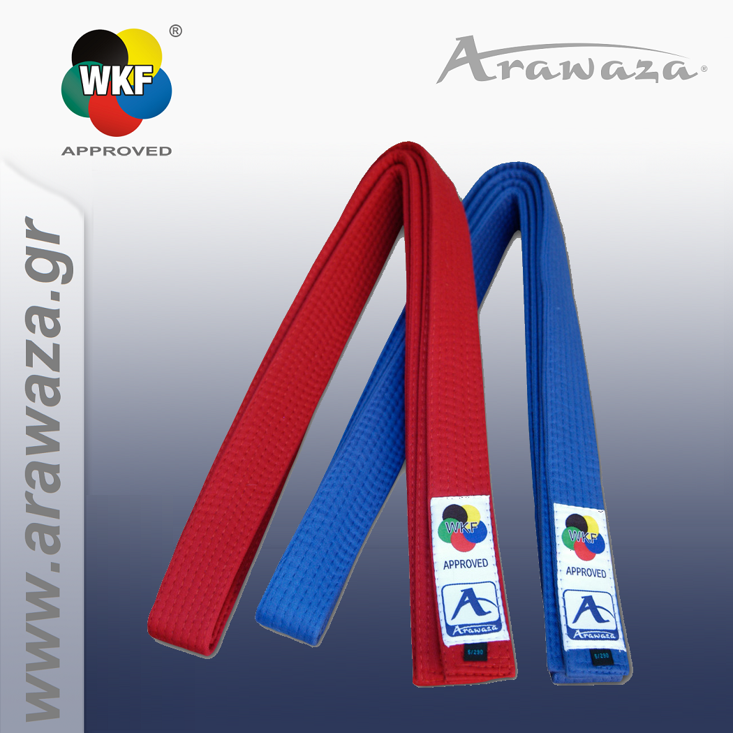 Arawaza WKF Approved Kumite Belts